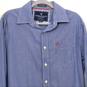 AMERICAN EAGLE OUTFITTERS Ling Sleeve Button Down Shirt